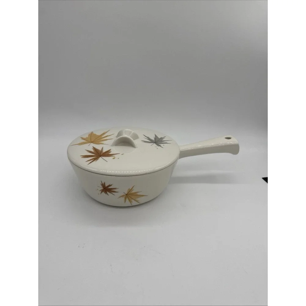 Vintage‎ Ben Seibel Informal Iroquois Harvest Time Saucepan w/Lid